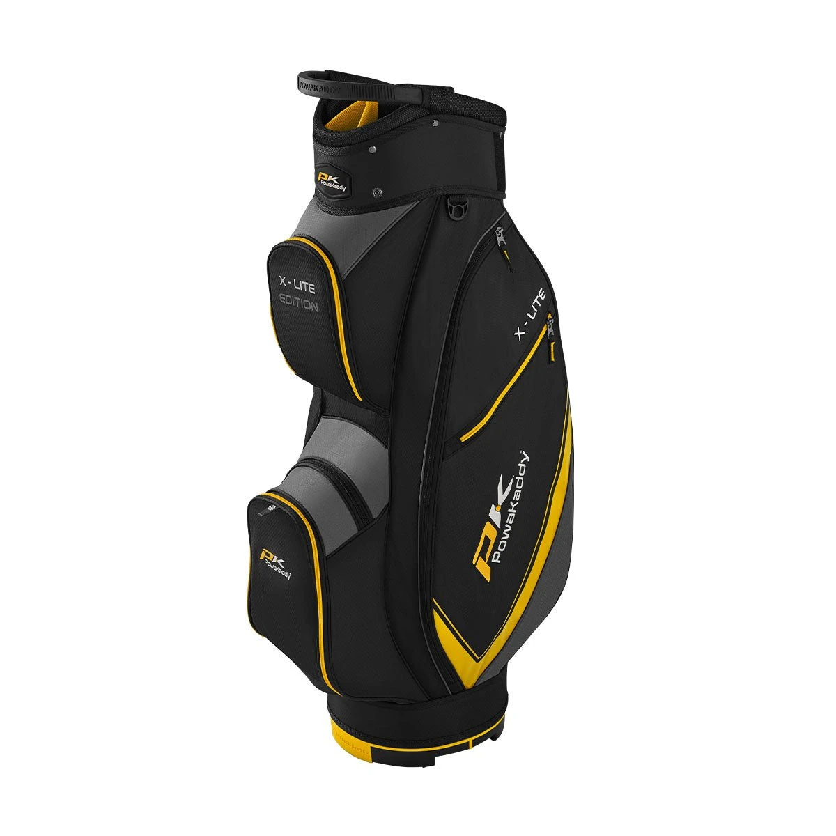 PowaKaddy X-Lite Bag Black/Titanium /Yellow 3 PowaKaddy X-Lite Bag Black/Titanium /Yellow