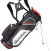 TAYLORMADE PRO 8.0 STAND BAG BLACK/WHITE/RED -Gofl Club Store 32937
