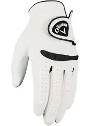 Callaway Gents Weather Spann Glove RH White (Left Hand Golfer)