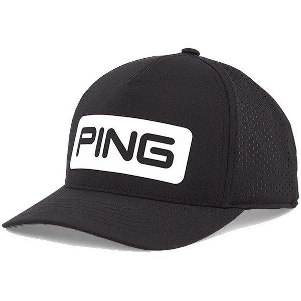 Ping Tour Vented Delta Caps Black 3 Ping Tour Vented Delta Caps Black