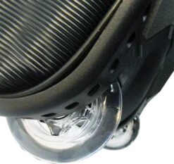 Longridge Tour Deluxe Roller Travel Cover - Black/Silver -Gofl Club Store BATCRDNPT01 600x566 34e57433 145e 4754 8b62 2b0b2a117262