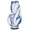 Mizuno Tour Staff Cart Bag 22 5W White Blue -Gofl Club Store BTSTAFFCRT003 L