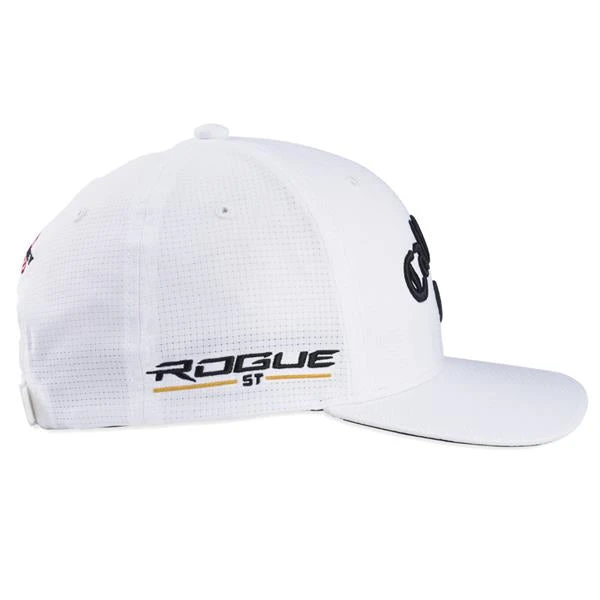 Callaway Gents TA Perf Pro Adjustable Cap White Black 4 Callaway Gents TA Perf Pro Adjustable Cap White Black - Image 2