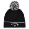Callaway Classic Beanie Black White 1 Callaway Classic Beanie Black White -Gofl Club Store CA9H0315004 L
