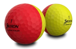 Srixon Q Star Divide Golf Balls - Yellow/Red -Gofl Club Store DIVIDE RED SHADOW