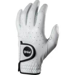 Ping Tour 201 White Men's Glove LH -Gofl Club Store P PIN20H0202PINGTOUR201GLOVEGENTSLHWHITE L
