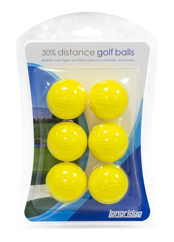 Longridge 30% Distance Balls - 6 Pack 3 Longridge 30% Distance Balls - 6 Pack