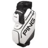 PING DLX 191 Cart Bag White -Gofl Club Store PI9A301001 L