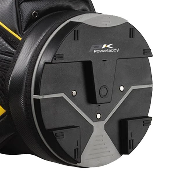 PowaKaddy Dri-Tech Cart Bag Gunmetal Yellow 22 5 PowaKaddy Dri-Tech Cart Bag Gunmetal Yellow 22 - Image 3