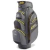 PowaKaddy Dri-Tech Cart Bag Gunmetal Yellow 22 2 PowaKaddy Dri-Tech Cart Bag Gunmetal Yellow 22 -Gofl Club Store PW22A0301001 L