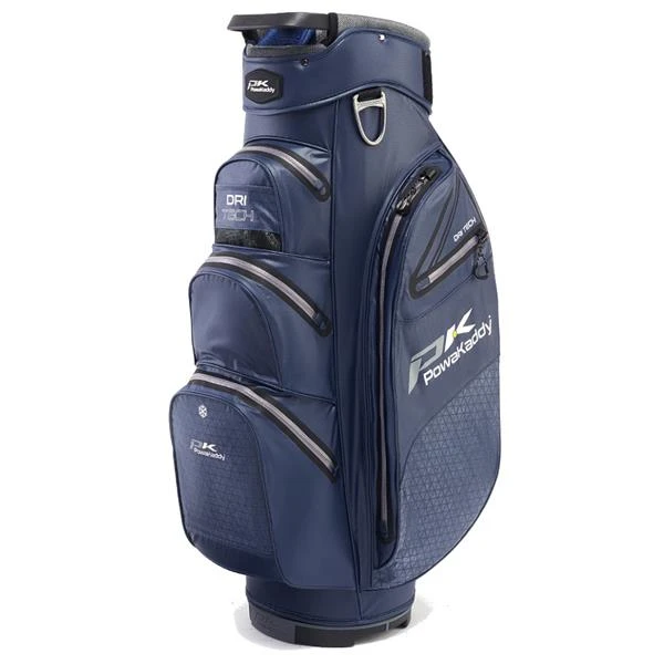 PowaKaddy Dri-Tech Cart Bag Gunmetal/Blue 22 3 PowaKaddy Dri-Tech Cart Bag Gunmetal/Blue 22