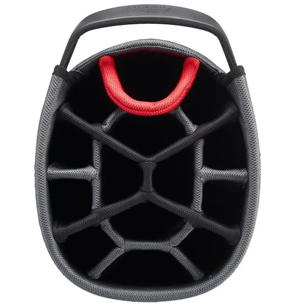 PowaKaddy Dri-Tech Cart Bag Gunmetal Red 22 4 PowaKaddy Dri-Tech Cart Bag Gunmetal Red 22 - Image 2