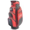 PowaKaddy Dri-Tech Cart Bag Gunmetal Red 22 -Gofl Club Store PW22A0301005 L