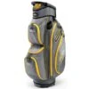 Powakaddy DLX-Lite Cart Bag Gunmetal Yellow -Gofl Club Store PW22A0304001 L
