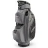 Powakaddy DLX-Lite Cart Bag Gunmetal Black 2 Powakaddy DLX-Lite Cart Bag Gunmetal Black -Gofl Club Store PW22A0304002 L