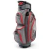 Powakaddy DLX-Lite Cart Bag Gunmetal Red -Gofl Club Store PW22A0304003 L