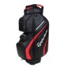 TaylorMade Deluxe Cart Bag Black Red -Gofl Club Store TA21A0301002 L