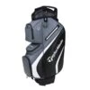 TaylorMade Deluxe Cart Bag Black-Grey 1 TaylorMade Deluxe Cart Bag Black-Grey -Gofl Club Store TA21A0301004 L