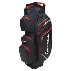TaylorMade StormDry W/P Cart Bag Black Red