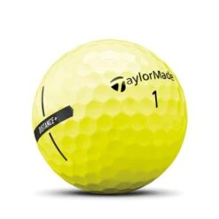 TaylorMade Distance + Golf Balls Dozen Yellow 6 TaylorMade Distance + Golf Balls Dozen Yellow -Gofl Club Store TA21D0101002 1 L