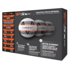 TaylorMade TP5X Pix 2.0 Golf Balls Dozen White (2 Dozen €90) -Gofl Club Store TA21D0105001 2 L