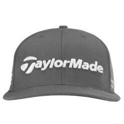 TaylorMade Tour Flatbill Cap Charcoal -Gofl Club Store TA22H0303004 2 L