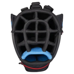 Callaway Chev Dry 14 Golf Cart Bag - Black/CYAN/Fire Red -Gofl Club Store bags 2021 chev dry 14 cart 19011 6