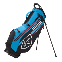 Callaway CHEV DRY STAND BAG Black/CYAN/Fire Red