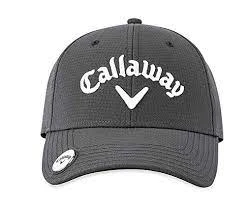 Callaway Gents Stitch Magnet Adj Cap Charcoal 3 Callaway Gents Stitch Magnet Adj Cap Charcoal