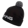 PING Classic Bobble Hat Black -Gofl Club Store download classic bobble black 3752