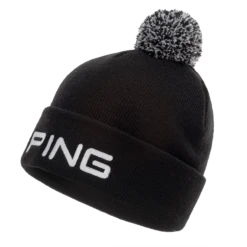 PING Classic Bobble Hat Black