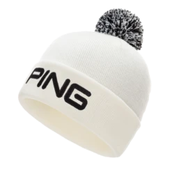 PING Classic Bobble Hat White