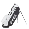 Ping Tour Black/White Double Strap Hooferlite 201 Carry Bag -Gofl Club Store download hoofer lite tour blackwhite 3821