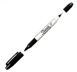 Longridge SHARPIE TWIN TIP MARKER BLACK