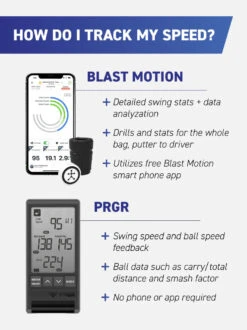 Super Speed Sticks Golf Training System -Gofl Club Store prgr vs blast listing graphic 1024x1024 562a53d6 1db1 48e4 b37a 680aed2ba272