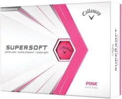Callaway Supersoft Golf Balls Pink 21